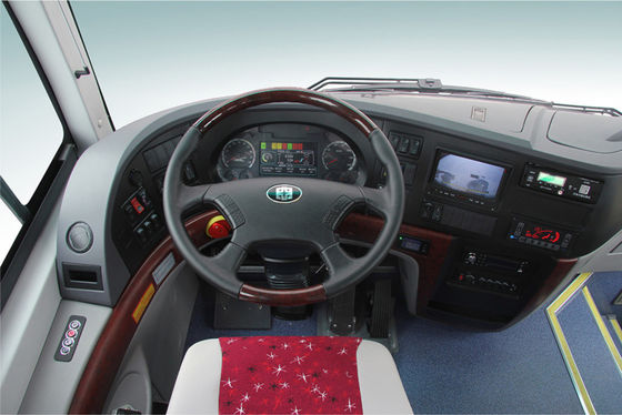 Lái bên trái Xe buýt điện dành cho người lái xe buýt điện 200 - 250KM Mileage EV 34 Chỗ ngồi Xe buýt du lịch