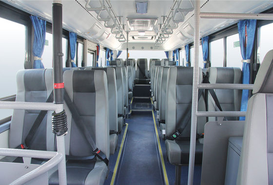 Kilometraje eléctrico puro de Buses asientos 200 - los 270KM de 69km/h 15 - 32 del coche de New Energy