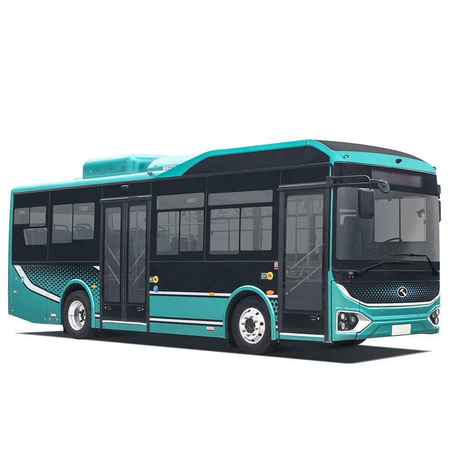8m Electric Luxury Bus Wheelbase 4250mm 21 Seater Mini Bus Mileage 200 ...